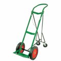 Anthony Carts Single Cyl. Cart, Retractible Back Unit, 10 Solid Wheels 6114